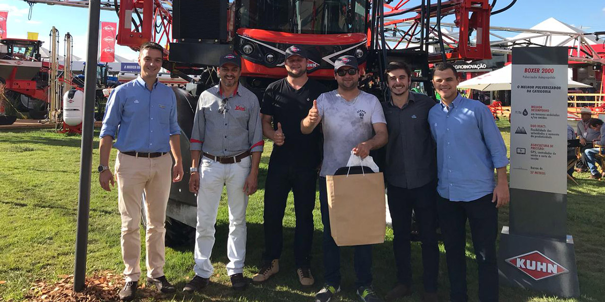 O primeiro autopropelido saiu da Expodireto