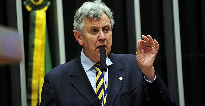 Senador Luís Carlos Heinze  na XV Fenatrigo