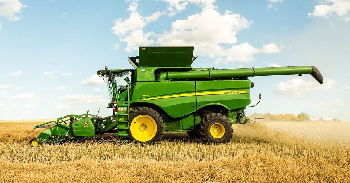 John Deere apresenta a primeira colheitadeira automatizada do mundo