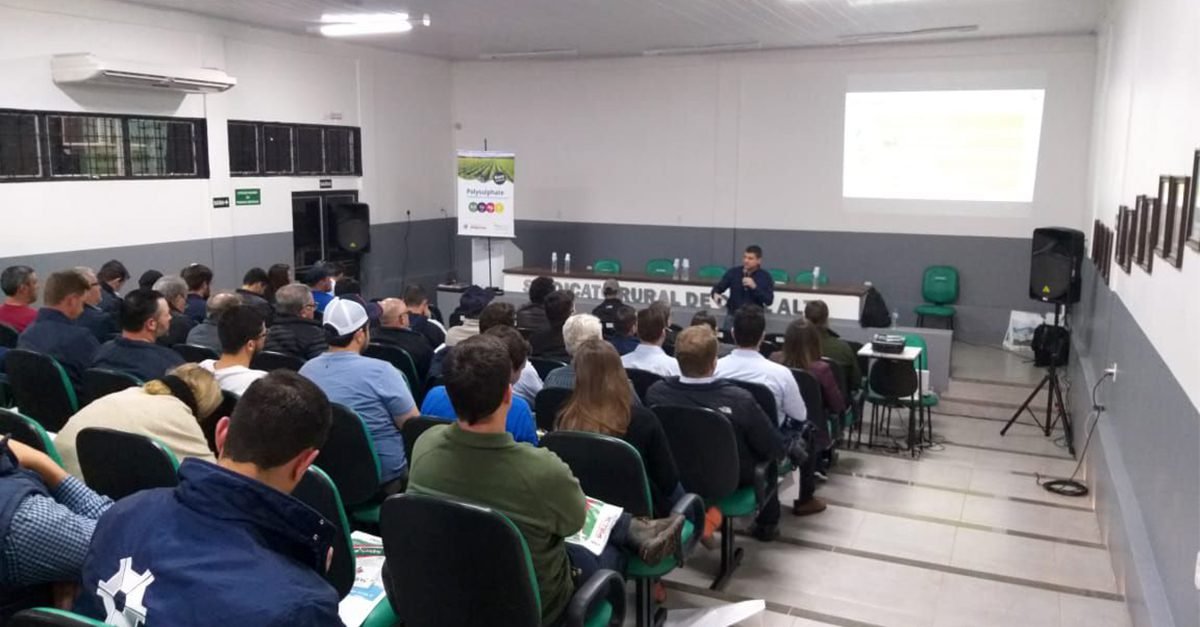 Searca promove palestra técnica sobre Manejo da Adubação Potássica