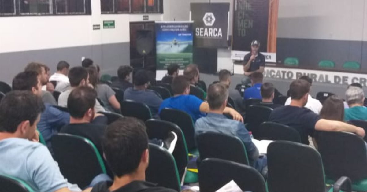 Searca promove palestra técnica sobre Aplicação Aérea