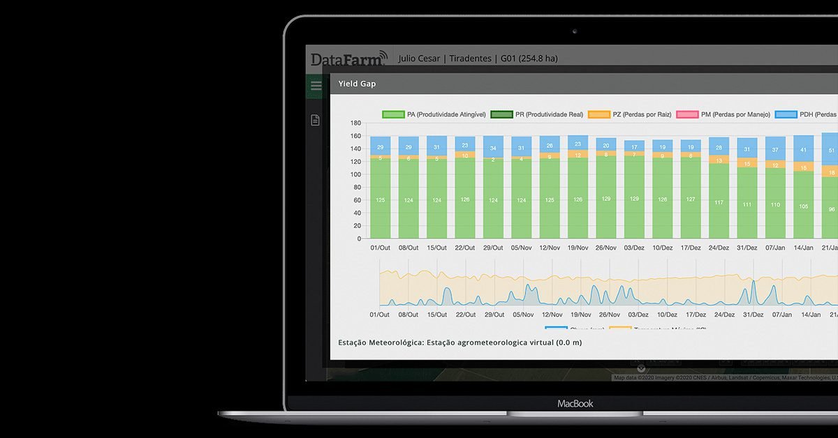John Deere firma colaboração com startup DataFarm para análise de yield gap