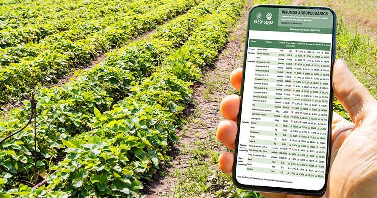 Boletim mostra alta nos preços dos insumos agropecuários