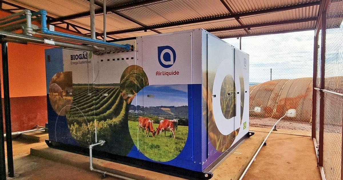 Com estações de biometano fazendeiros produzem seu próprio combustível