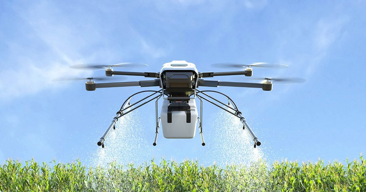 As vantagens de utilizar a tecnologia dos drones para pulverização