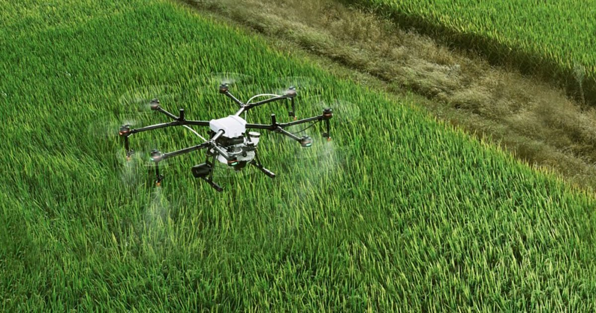 Aplicação aérea de insumos agrícolas biológicos