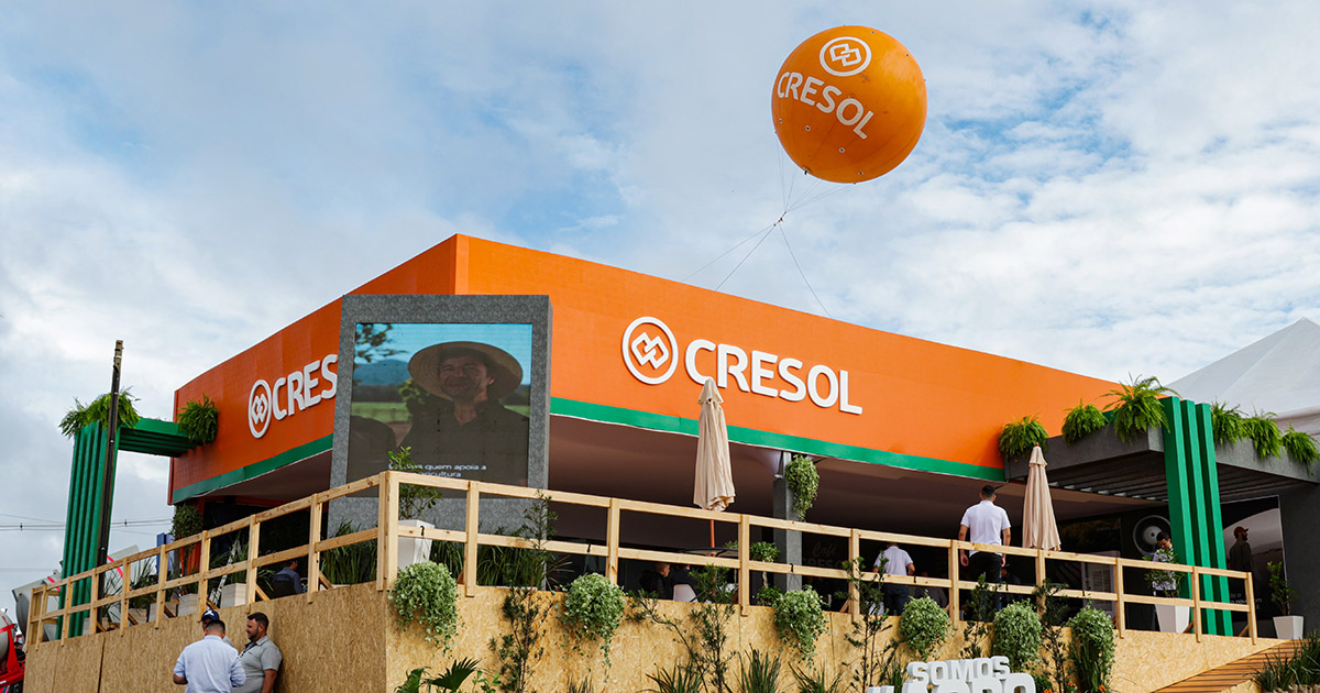 Cresol atinge novo recorde de negócios na Expodireto Cotrijal