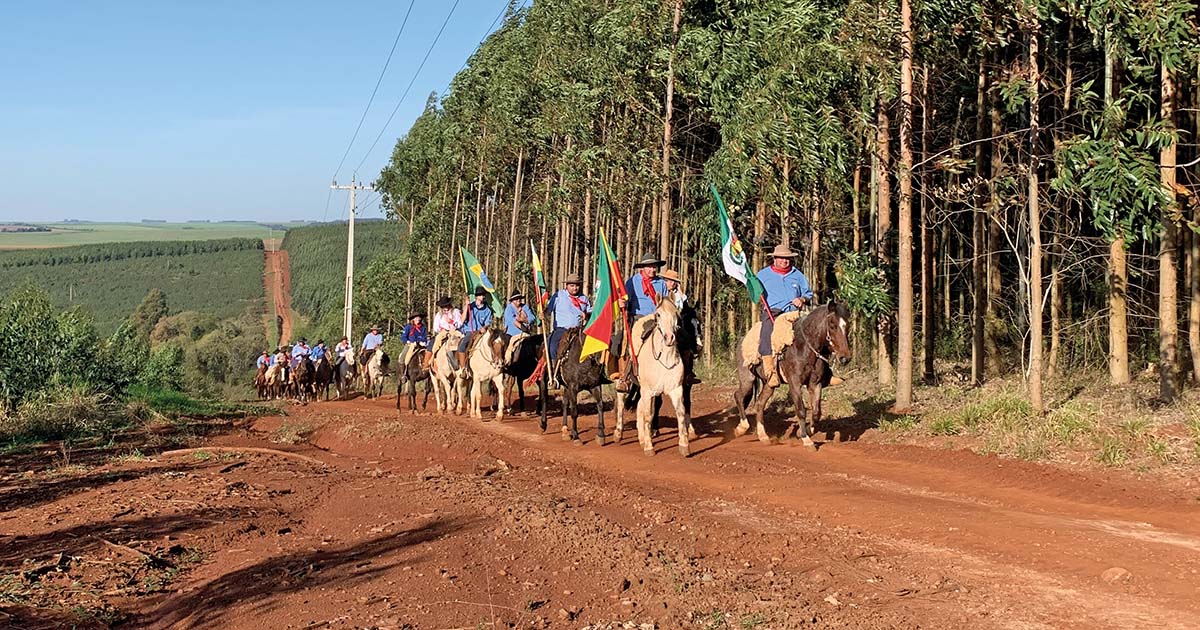 Grupo Pé no Estribo promove a 8ª Cavalgada Intermunicipal em Panambi