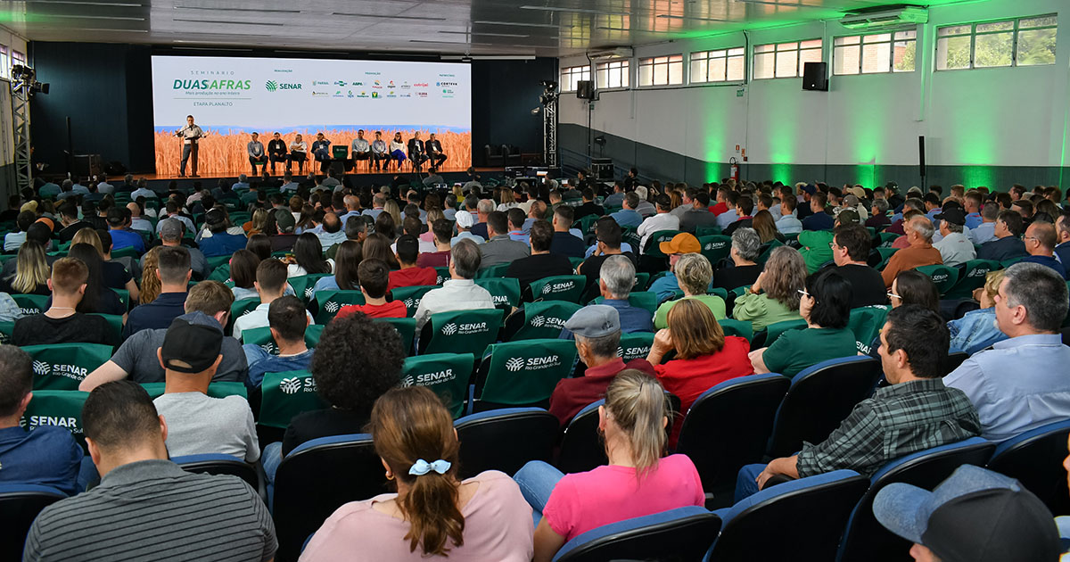 Santa Bárbara do Sul recebe Encontro Duas Safras com estratégias para intensificar e diversificar a produção agropecuária