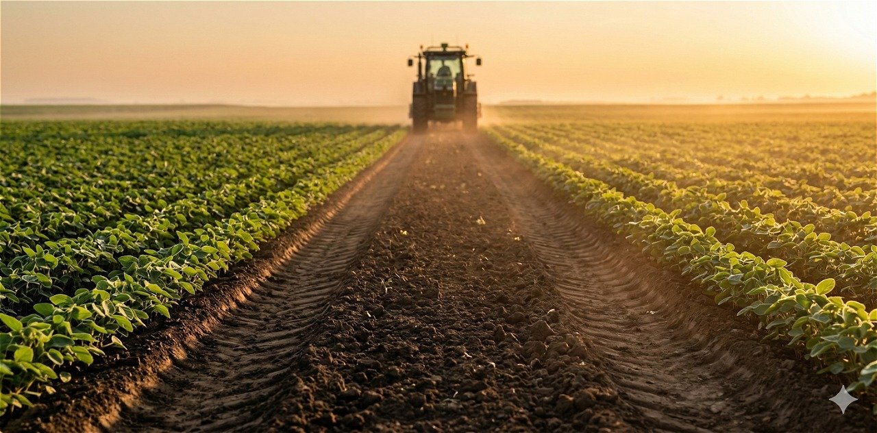 Tráfego controlado exige precisão centimétrica: como o RTK em rede permite linhas permanentes e solos mais saudáveis