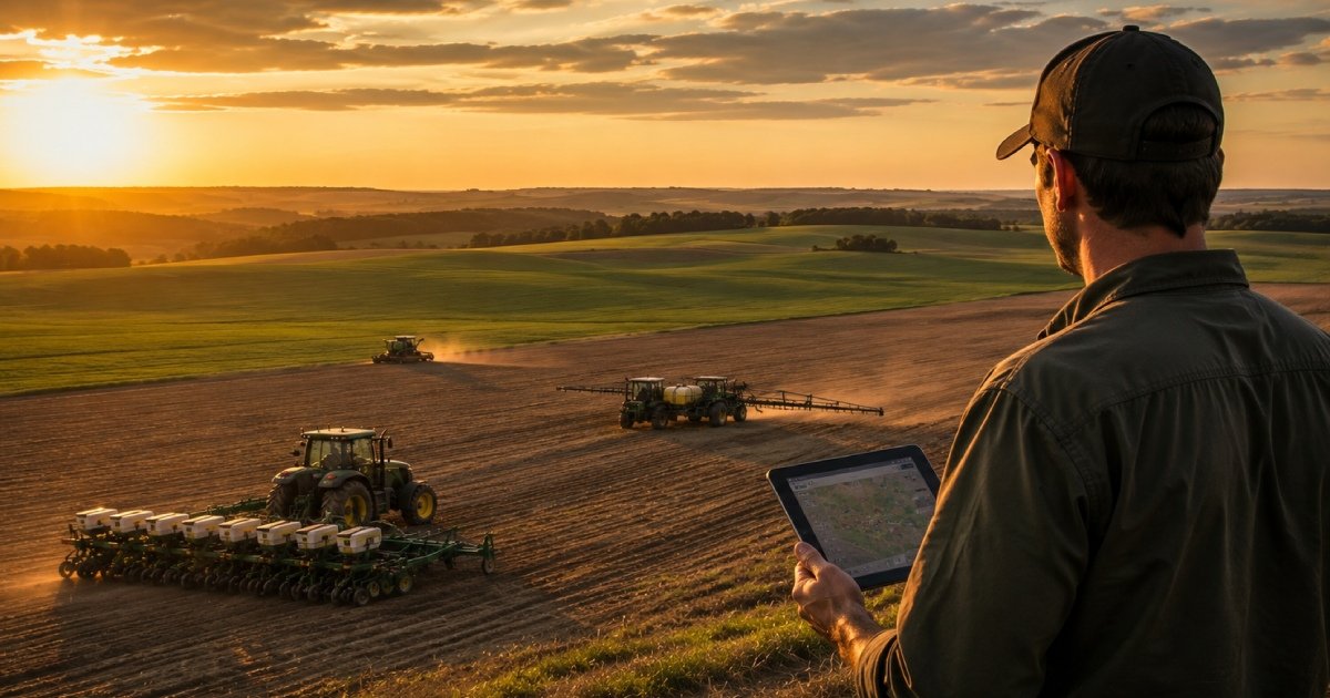 RTK em rede: precisão que acompanha o crescimento da fazenda